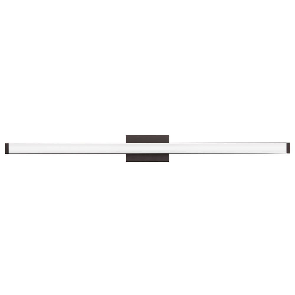 Lithonia Lighting-FMVCSL 48IN MVOLT 30K 90CRI BZ M4-FMVCSL - 45.15 Inch 3000K 34W 1 LED Contemporary Square Bath Vanity   Bronze Finish with White Glass